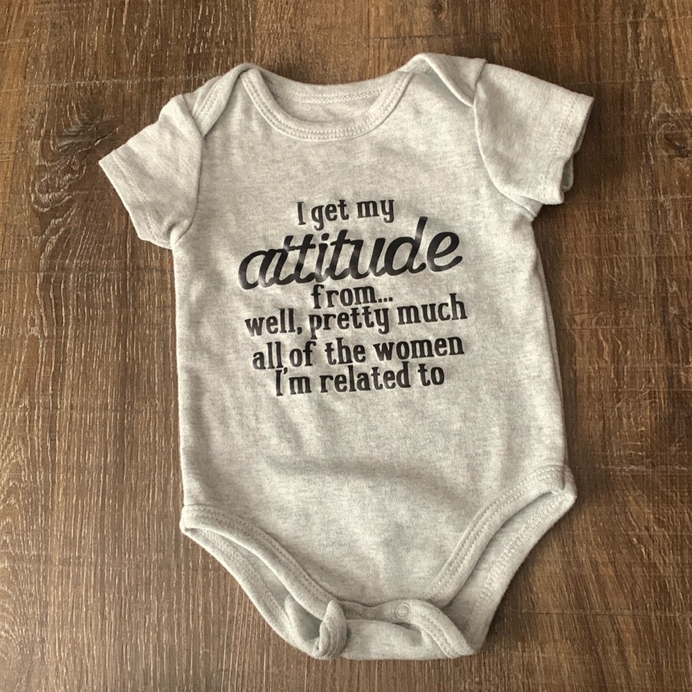 Funny baby onesie. NWT